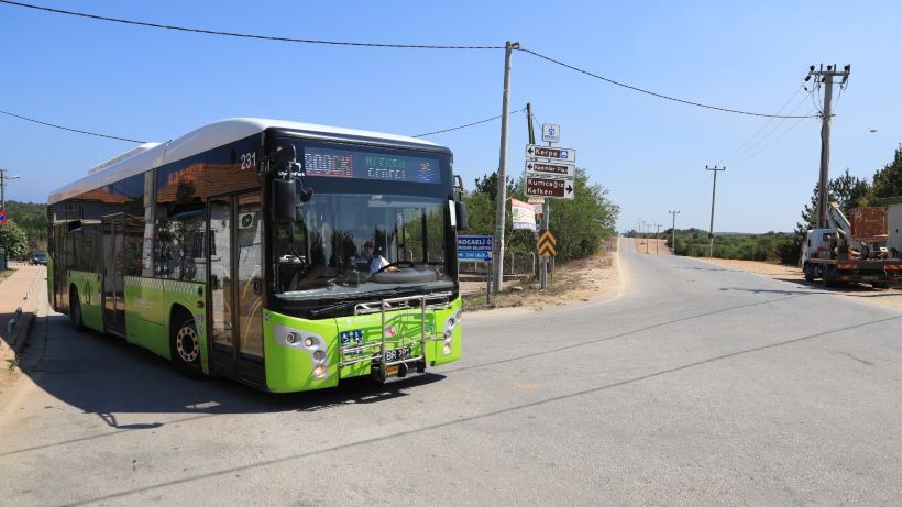 800C, 800K ve 800CK ile 1 ayda 30 bin yolcu Mavi bayraklı plajlara 1 ayda 30 bin yolcu ulaştırıldı