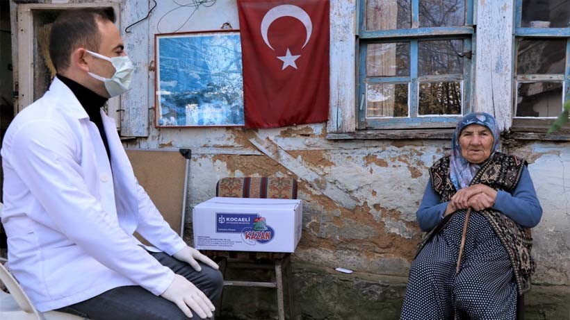 97 yaşındaki Saime Teyze; “Büyükşehirle sofram boş kalmıyor”