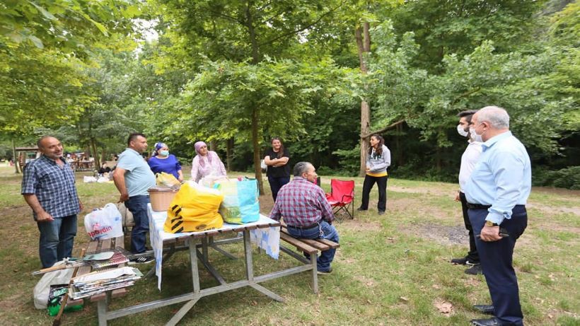 Aygün Gençlerle Çınarlıderede buluştu