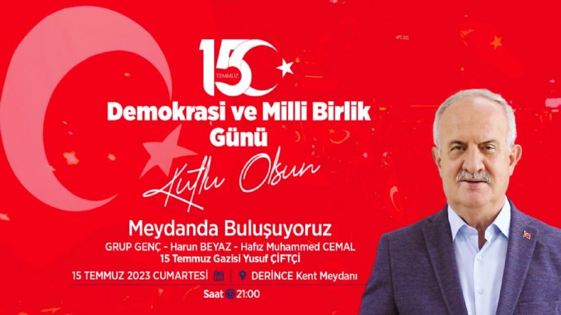 Başkan Aygün´den 15 Temmuz Mesajı