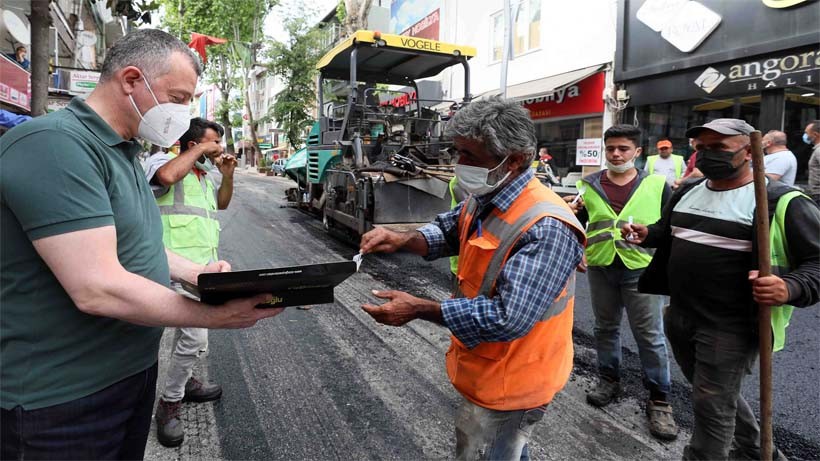 Başkan Büyükakın, ‘’Her anımız eser ve hizmet siyaseti için’’