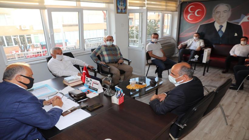 Başkan Söğüt’ten MHP’ye ziyaret