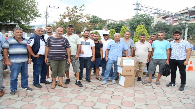 Büyükşehir’den 285 balıkçıya tekne bakım malzemesi desteği