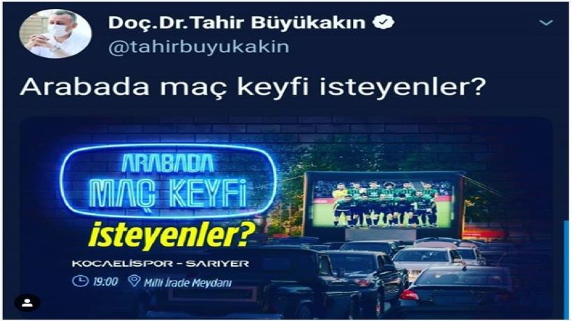 Büyükşehir’den ‘Arabada Maç Keyfi’