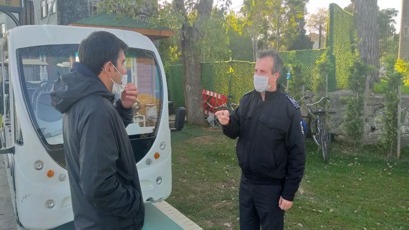 Büyükşehir’den maske ve sosyal mesafe denetimi