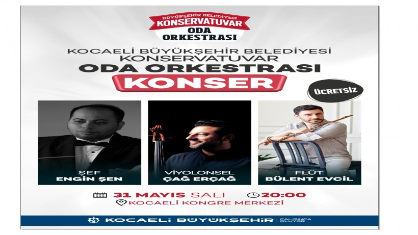 Büyükşehir Oda Orkestrası’nda ilk konser heyecanı