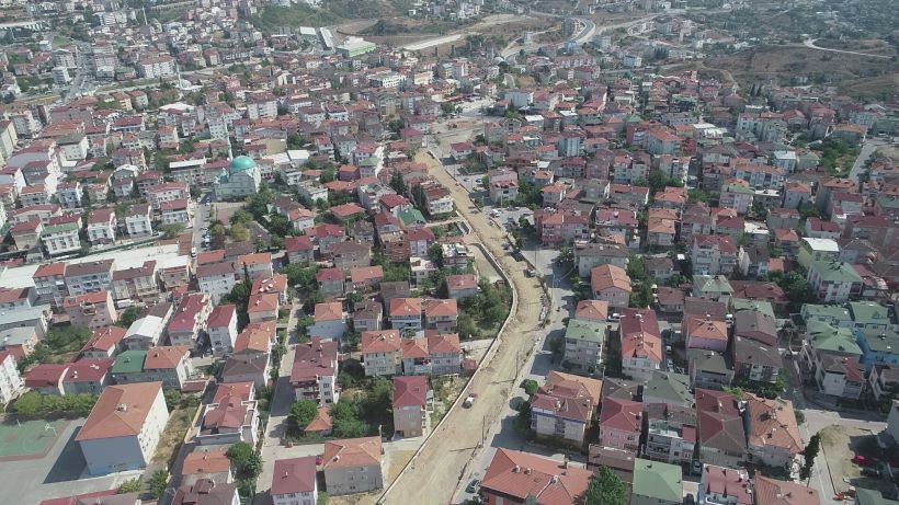 Cengiz Topel Caddesi’nde yoğun mesai var