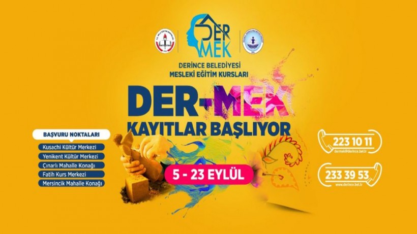 DER-MEK´te Kayıtlar Başlıyor