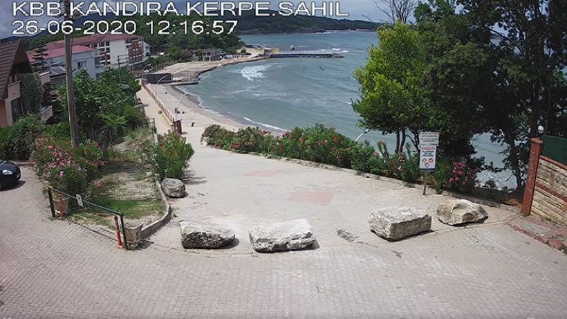 Evinizden çıkmadan Kerpe Sahili’ni canlı görebileceksiniz