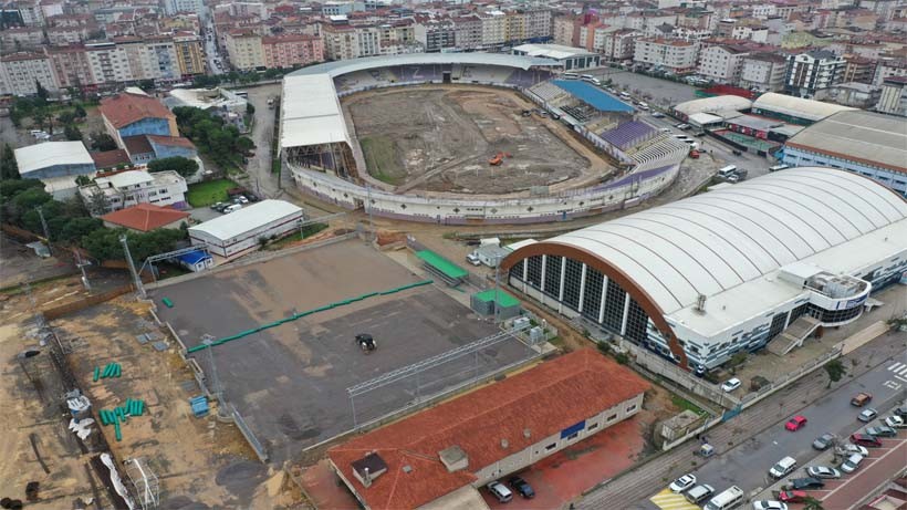 Gebze Futbol Sahasında sona yaklaşılıyor