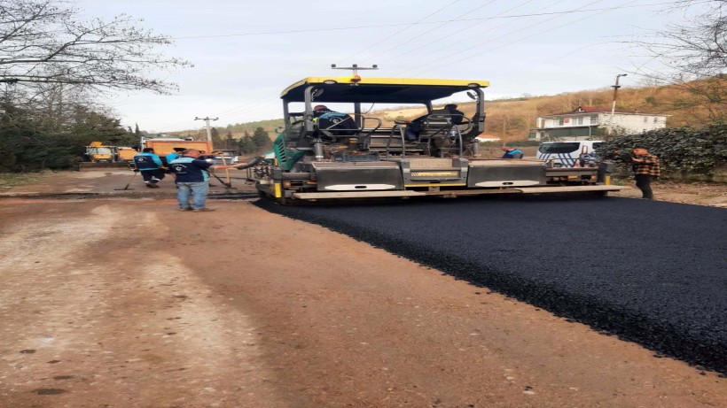 Gölcük Selimiye yolu asfaltlandı