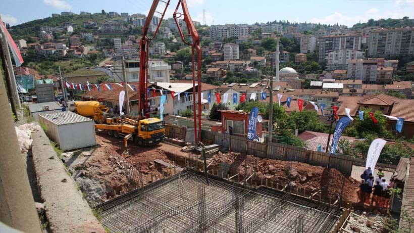 Gültepe Kültür Merkezi’nin temeli atıldı