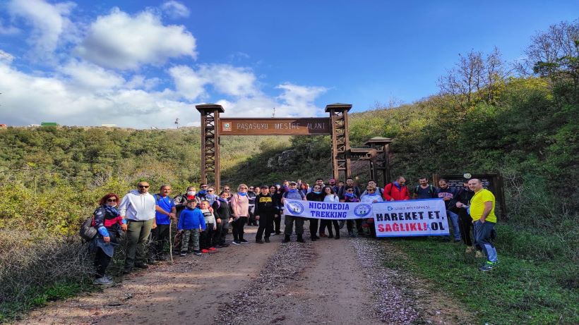 İzmit Belediyesinden tarih ve sporu bir araya getiren yürüyüş