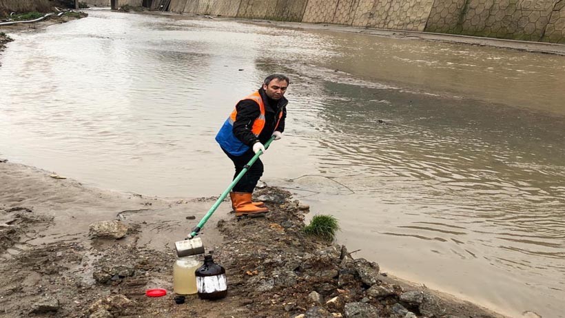 İzmit Körfezi ve derelerdeki su kalitesi izleniyor