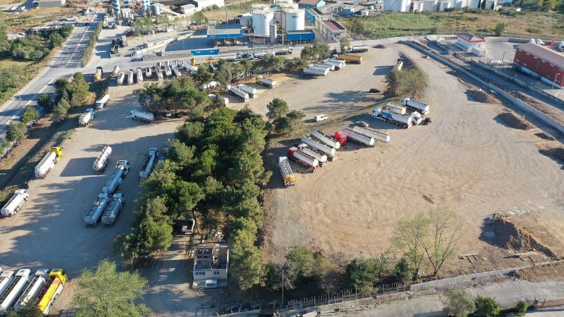 Kabakoz’a 300 araçlık tır parkı