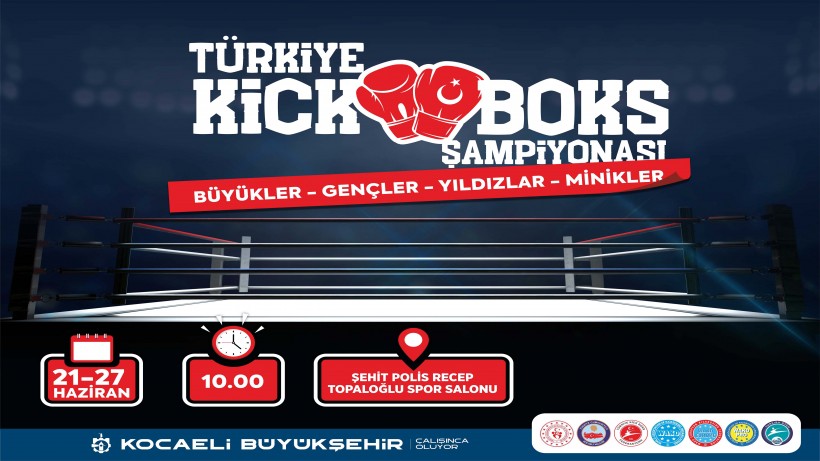 Kick Boks heyecanı Koceli’de yaşanıyor