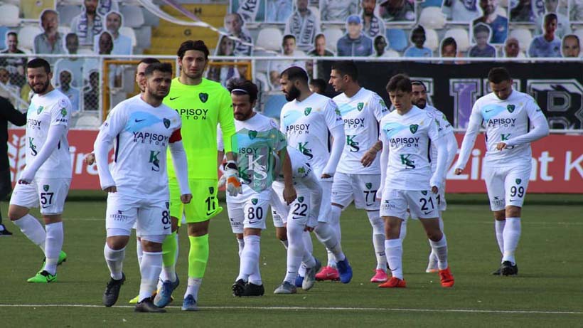 Kocaelispor Kupada yine turladı: 1-2