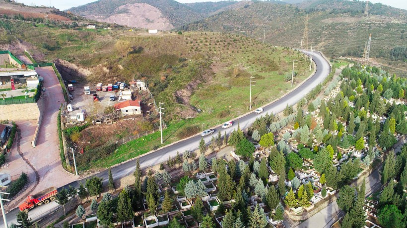 Körfez İlimtepe yolu asfaltlandı