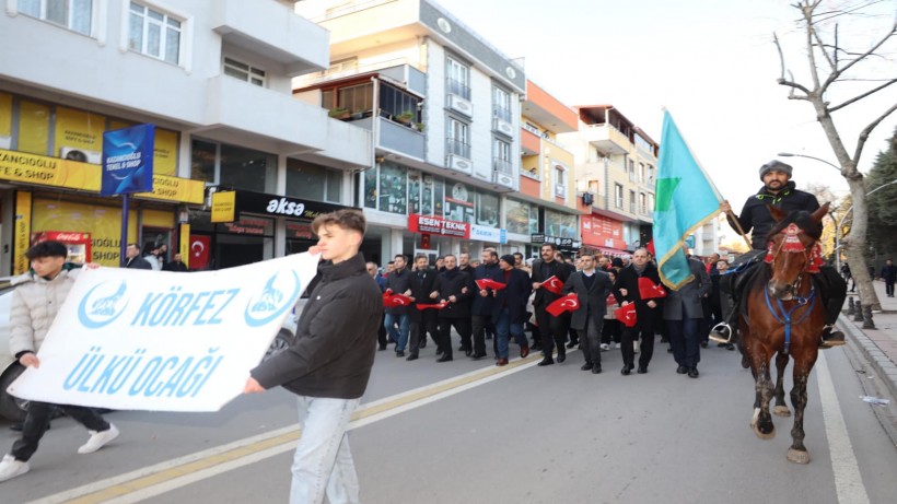 Körfez Şehitler için tek yürek oldu