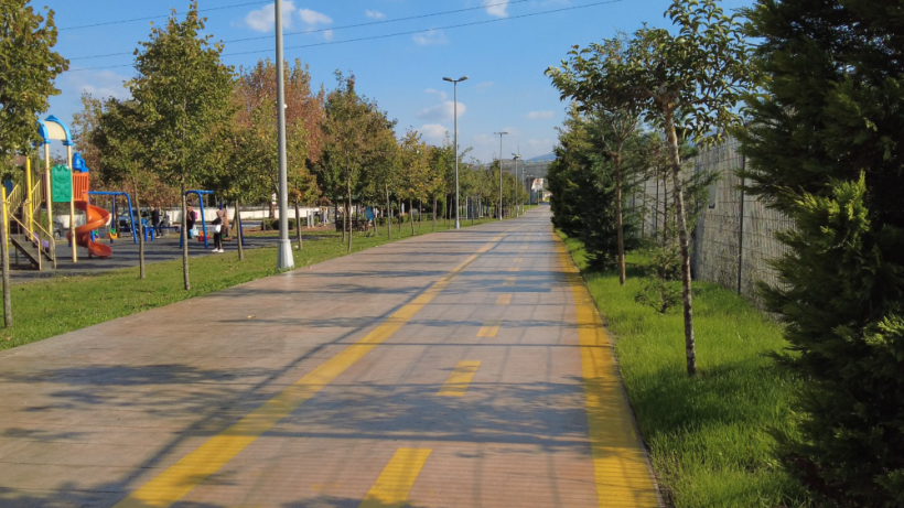 Köseköy-Sarımeşe yürüyüş ve bisiklet yolu vatandaşları memnun etti