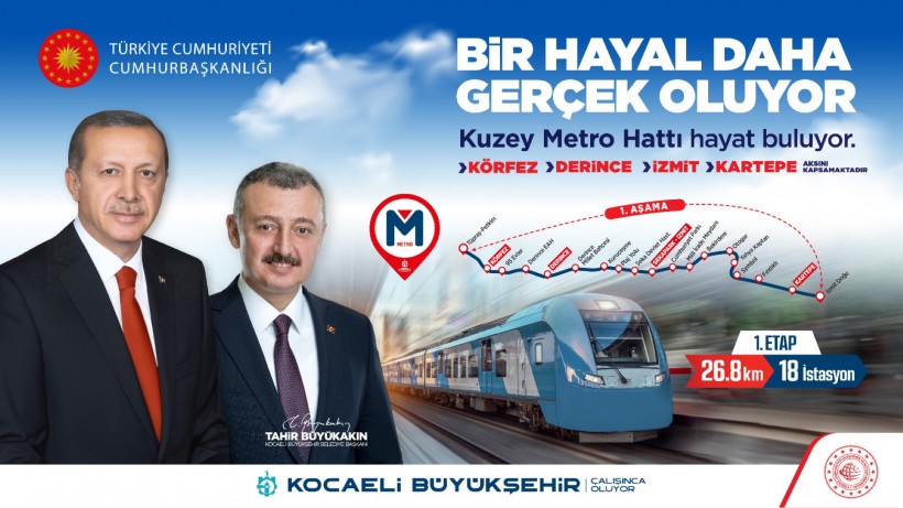 Kuzey Metro hattı 2024 yatırım programına alındı