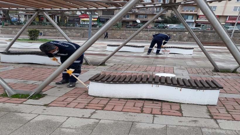 Seka Tünel üstünde çalışma