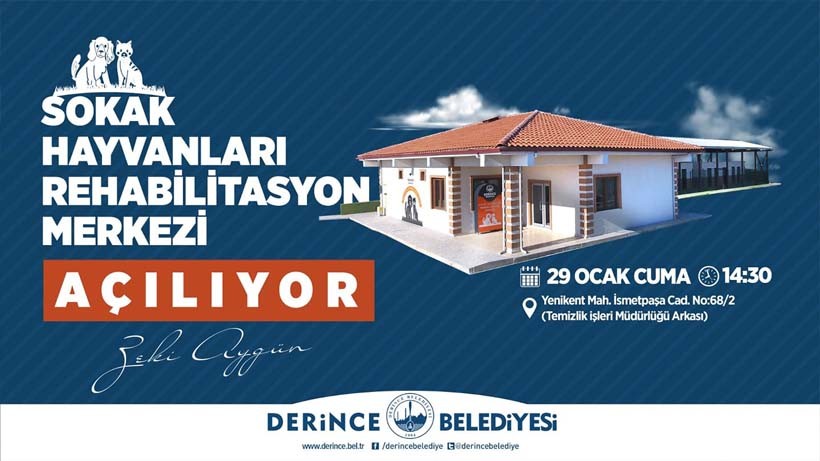 Sokak Hayvanları Rehabilitasyon Merkezi Açılıyor