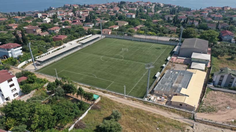 Tavşancıl Salih Gün Stadı Sporcu Kamp Merkezinde sona doğru