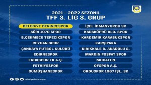 Belediye Derincespor 3'üncü Grup’ta