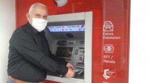 Çınarlı’ya Para Yatırmalı Bankamatik geldi