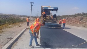 Radar Caddesi’ne 200 ton asfalt