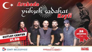 Yüksek Sadakat arabalı konserle İzmit’i coşturacak