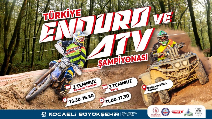 Türkiye Enduro ve ATV Şampiyonası nefes kesecek