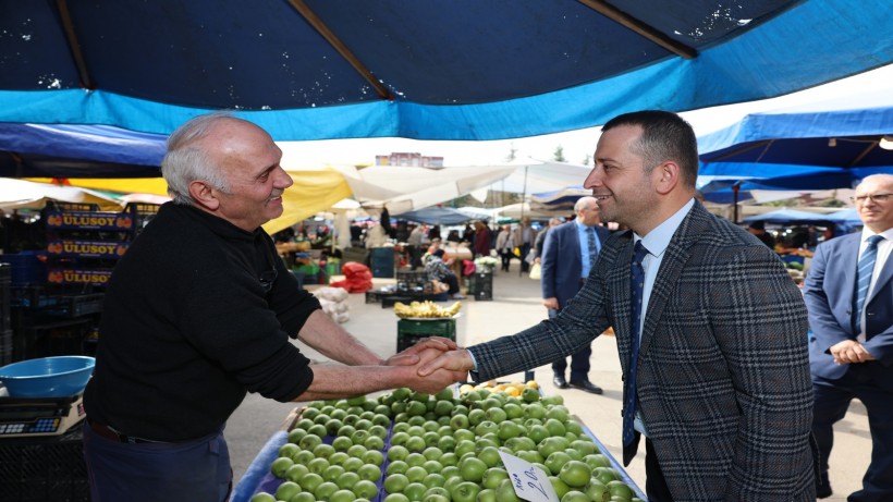 Tutuş’tan pazarcılara müjde; Yahya Kaptan’a Kapalı Pazar