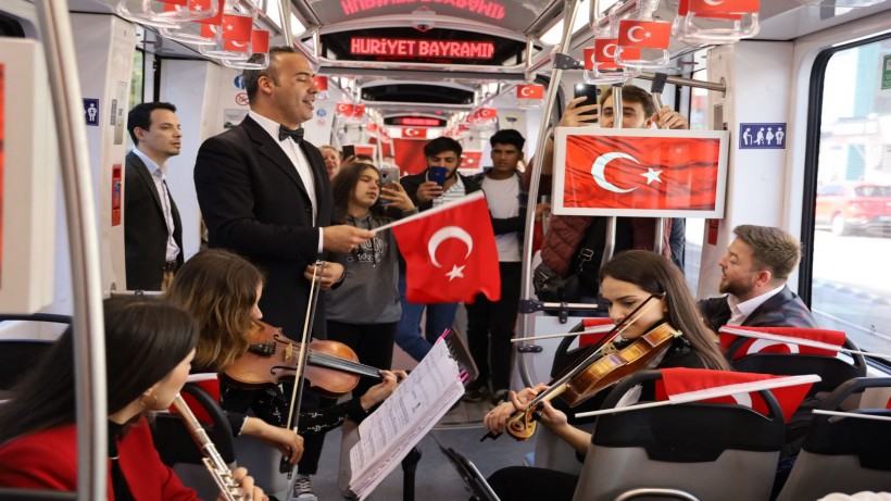 UlaşımPark’tan Cumhuriyet tramvayı